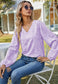 Leopard Print Long Sleeve Top