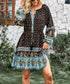 Tassel Tie Waist Boho Dress