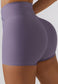 Wrap High Rise Workout Shorts