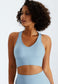 Scoop Neckline Racerback Sports Bra