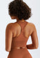 Scoop Neckline Racerback Sports Bra