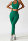 Racerback Sports Bra & Sculpting High Waist Leggings Set
