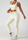 Racerback Sports Bra & Sculpting High Waist Leggings Set
