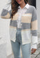 Color Block Striped Fall Cardigan