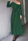 One Shoulder Tiered Maxi Dress