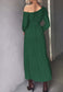 One Shoulder Tiered Maxi Dress