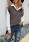Classic Knit Side Slit Sweatervest