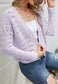 Crochet Knit Light Cardigan