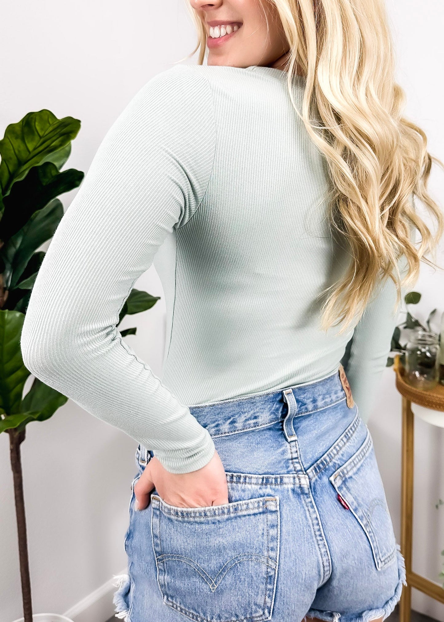 Basic Round Neck Bodysuit