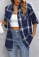 Tartan Button Down Shacket