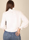 Mock Neck Long Sleeve Top