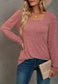 Square Neck Tunic Top