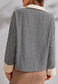 Houndstooth Button Up Jacket