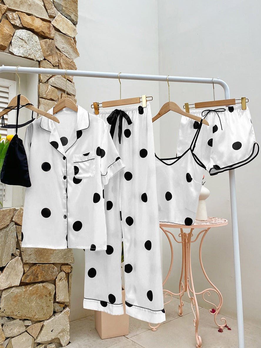 Multi Piece Polka Dot Set