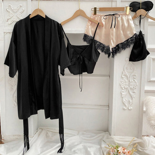 Feminine Tie Top Lounge Set