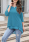 Flared Sleeve Double Hem Top