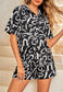 Abstract Print Button Down Coordinates
