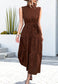 High Neck Cheetah Print Dress