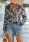 Printed Button Down Shirt