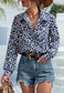Printed Button Down Shirt
