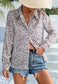 Printed Button Down Shirt