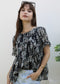 Short Sleeve Tiered Blouse