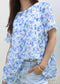 Short Sleeve Tiered Blouse
