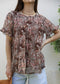 Short Sleeve Tiered Blouse