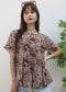 Short Sleeve Tiered Blouse