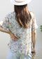 Short Sleeve Tiered Blouse