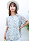 Short Sleeve Tiered Blouse