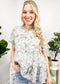 Short Sleeve Tiered Blouse