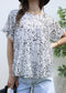 Short Sleeve Tiered Blouse