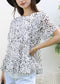 Short Sleeve Tiered Blouse