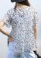 Short Sleeve Tiered Blouse