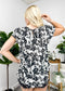 Lace Detail Floral Print Blouse