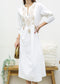 Lace Detail Kaftan Dress
