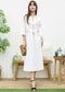 Lace Detail Kaftan Dress