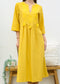 Lace Detail Kaftan Dress