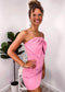 Oversized Bow A-Line Dress