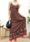 V Neck Bohemian Summer Dress