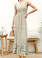 V Neck Bohemian Summer Dress