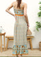 V Neck Bohemian Summer Dress