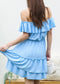 Ruffle Off-Shoulder Tiered Dress