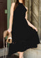 Halter Neck Tie Back Dress