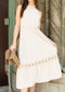 Halter Neck Tie Back Dress