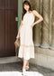 Halter Neck Tie Back Dress