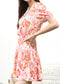 Tie Neck Floral Spring Dress