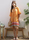 Rainbow Striped Hem Cover-Up