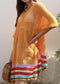 Rainbow Striped Hem Cover-Up